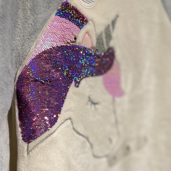 EPIC THREADS GIRLS' UNICORN LOGO FLEECE TOP - Picture 2 of 6